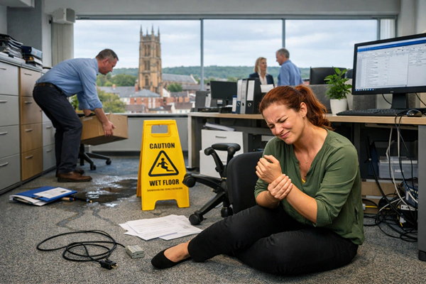 Office Workplace Injuries in Taunton